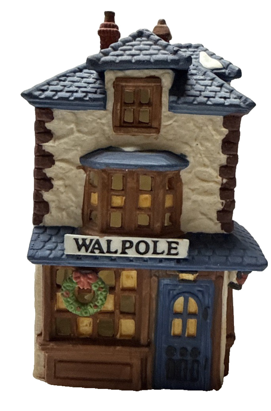 Vtg Dept 56 Dickens Village Walpole Tailors 59269 Store Village No Light Cord